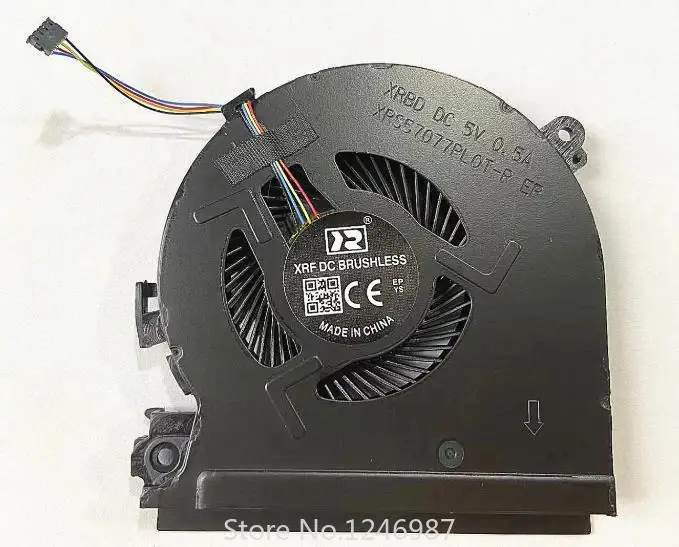 New CPU GPU Cooling Cooler Fan For HP Spectre X360 15-CH 15-CH011DX 15-CH013TX Laptop Radiator NS75C00 17J21 17J22