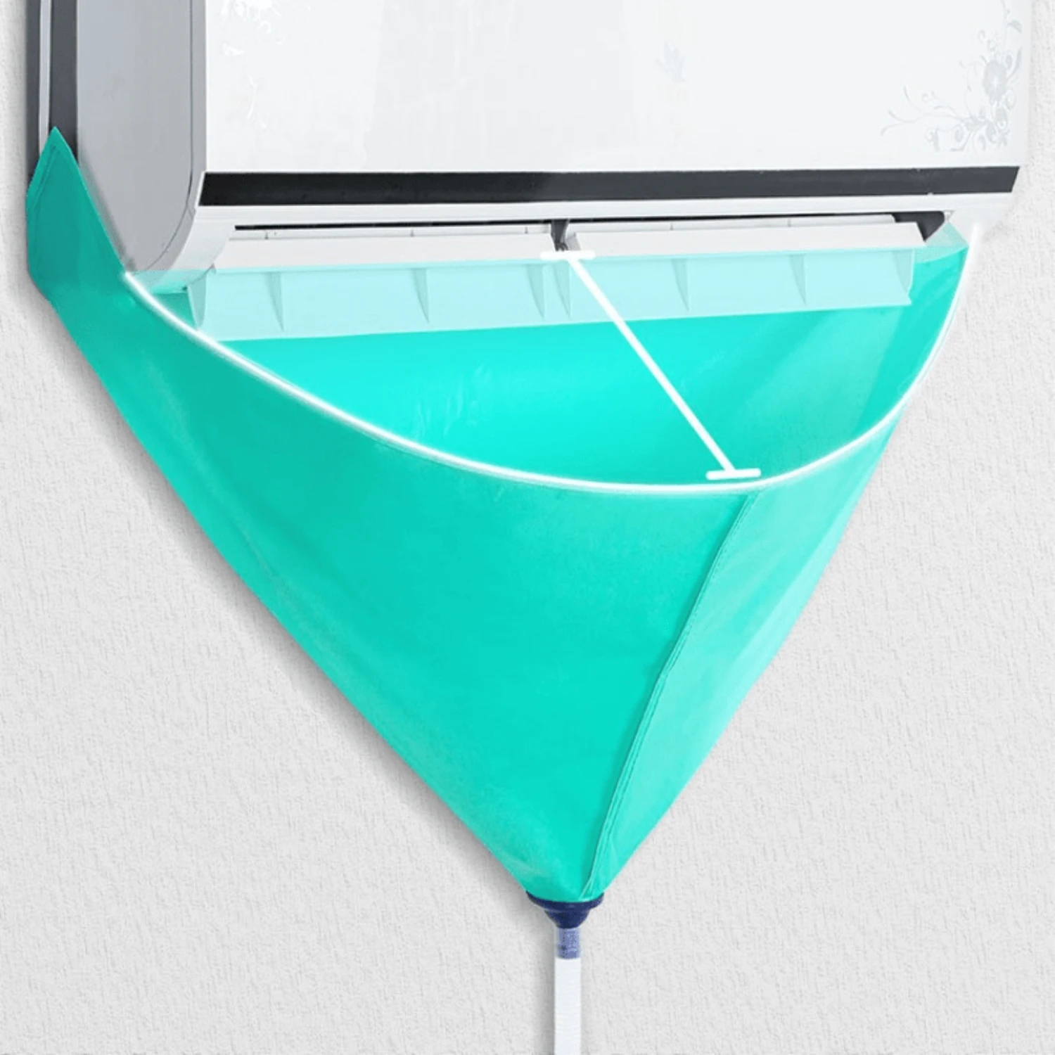 

Complete Air Conditioner Cleaning Kit - No Power Needed, Includes Water Bag For Easy Indoor/Outdoor Cleaning