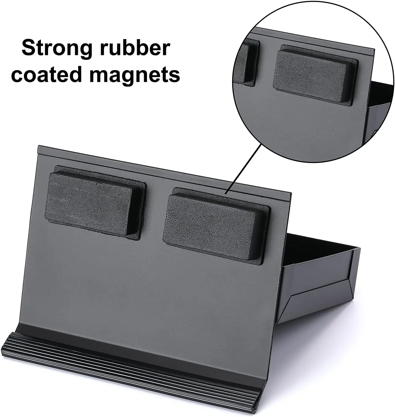 Magnetic Toolbox Shelf, Tray and Holder, 4-Piece Magnetic Toolbox Tray Set Tool Box Cabinet Side Shelf Storage, Workshop