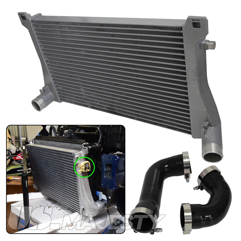 Fits For Audi A3/S3 8V Golf GTI R MK7 1.8T 2.0T Tube & Fin Light Weight Front Mount Intercooler Kit