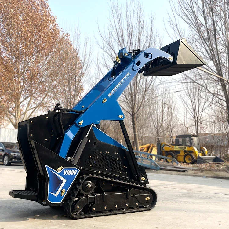 Advanced New Design CE/EPA Certified Mini Skid Steer Loader with Import  Engine - Optimal for High Hydraulic Flow Tasks