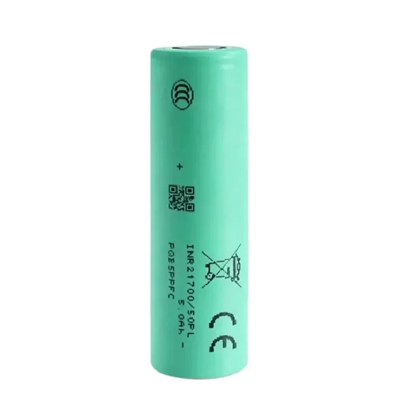New 10PCS 21700‑50PL 5000mAh Flat‑Top Rechargeable Lithium‑ion Battery For EVE Grade‑A 20C