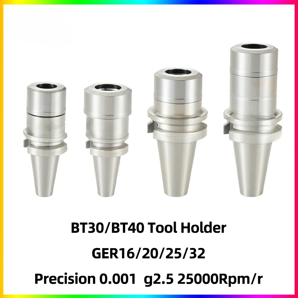 

NEW Stainless steel BT30 BT40 Spindle GER ER16 ER20 ER25 ER32 Machining Center Anti-rust CNC Tool Holder Engraving Machine