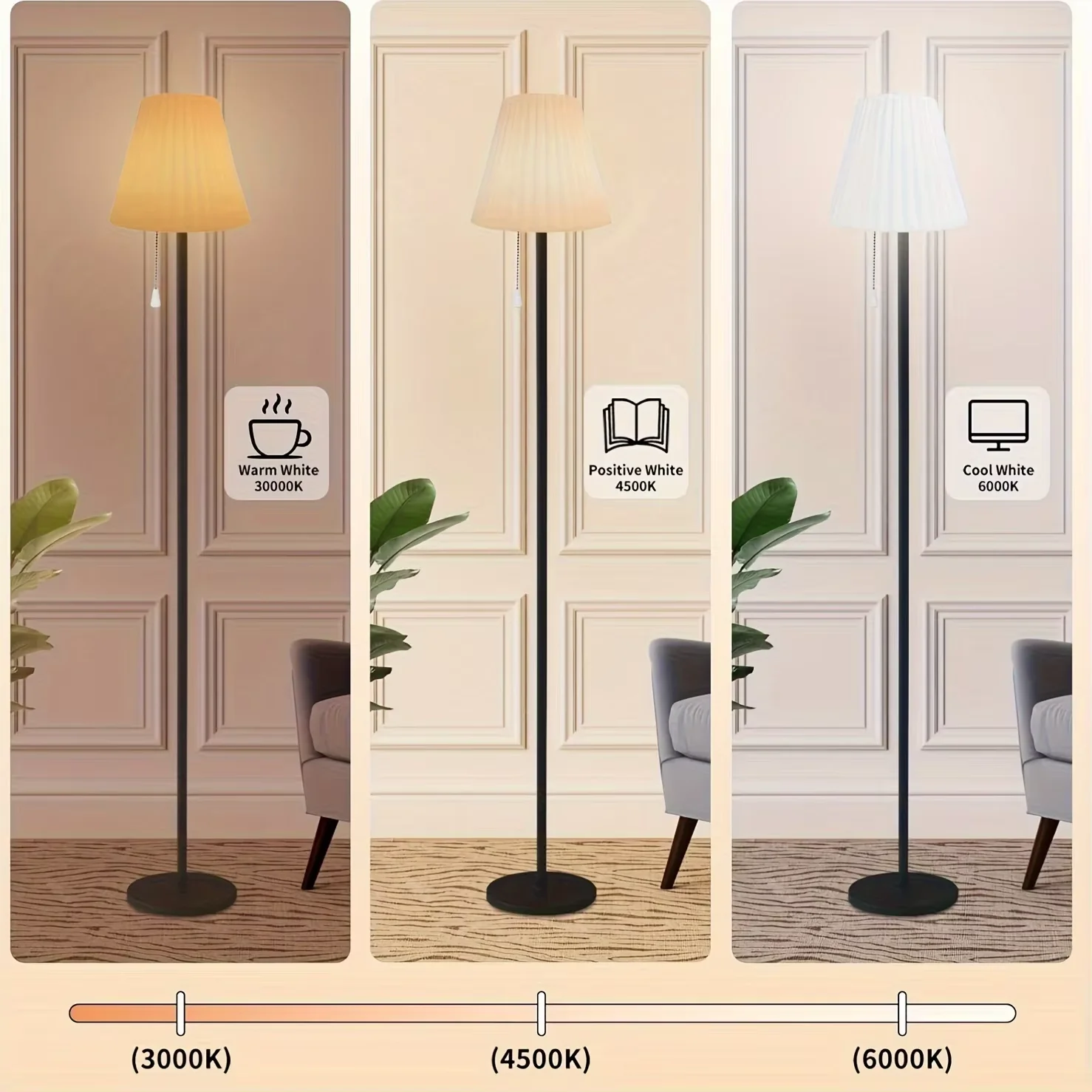 

Solar & USB charging floor lamp-Adjustable light level floor lamp-Portable bedside lamp with remote control-Indoor/Outdoor