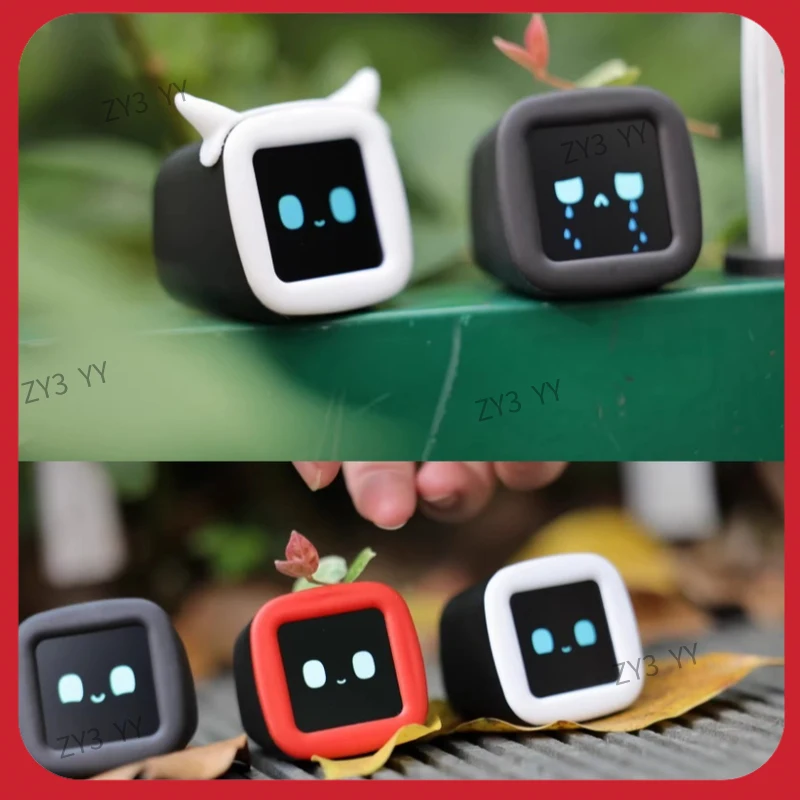 New arrivals hot sale Mengqiu Mos Car-Mounted Expression Robot Can Use Smart Toys With Desktop Ornaments In Family Cars Offline