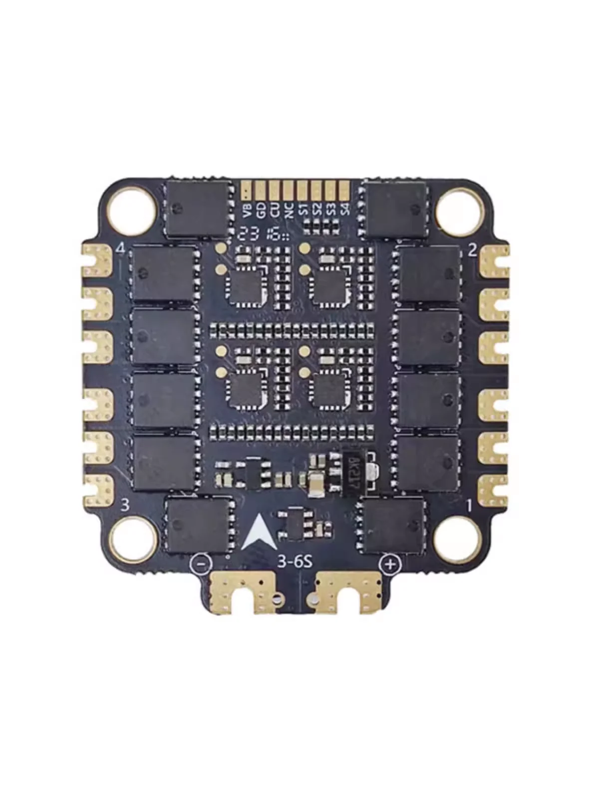 Aocoda-RC 4-in-1 electric regulation 50A 8-bit current meter 3-6S 30-hole distance model aircraft