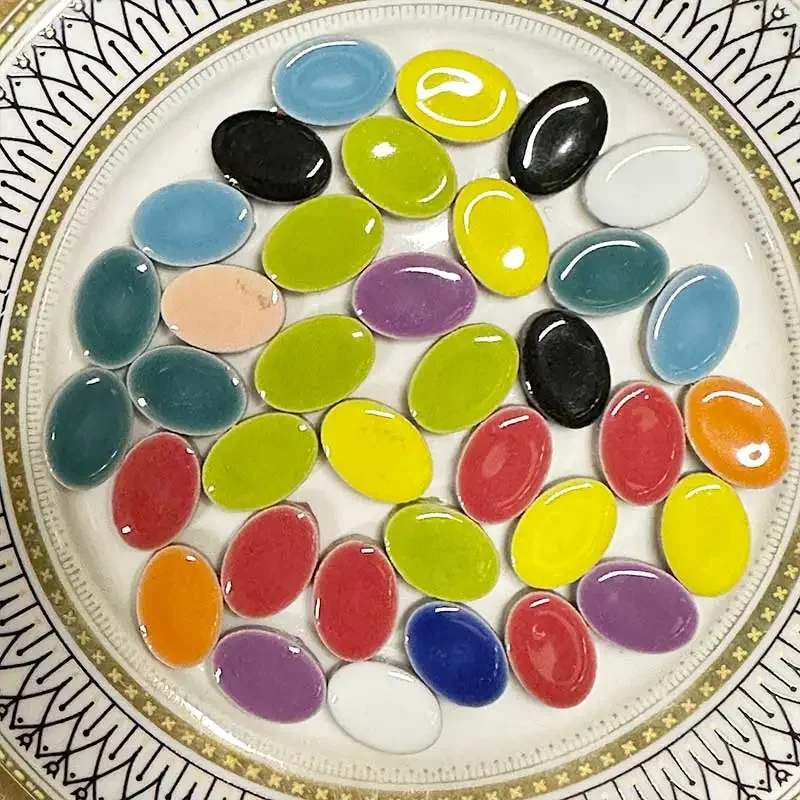 

50g Porcelain Mosaic Tiles DIY Craft Ceramic Tile Mosaic Making Materials hobby pieces bulk crafts 97