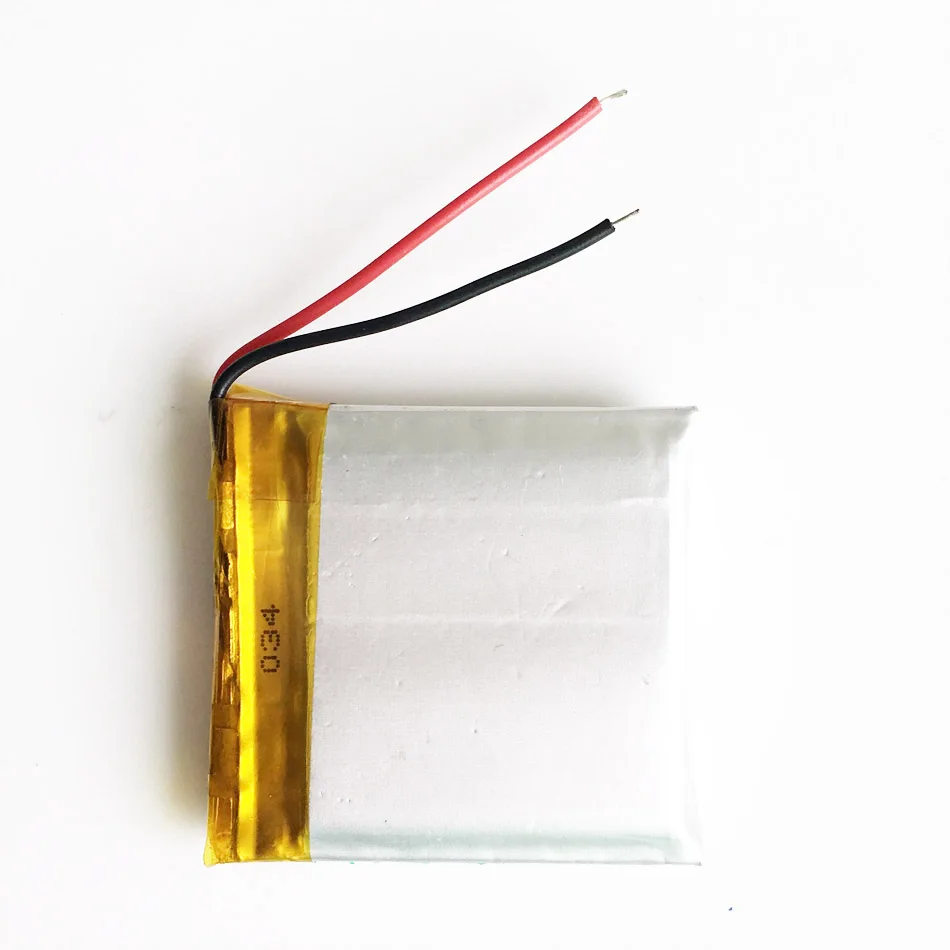 แบตเตอรี่แบบชาร์จ Lipo 3.7V 600mAh 603030   สําหรับ MP3 MP4 GPS DVD Bluetooth Recorder กล้อง E-Book Smart Watch