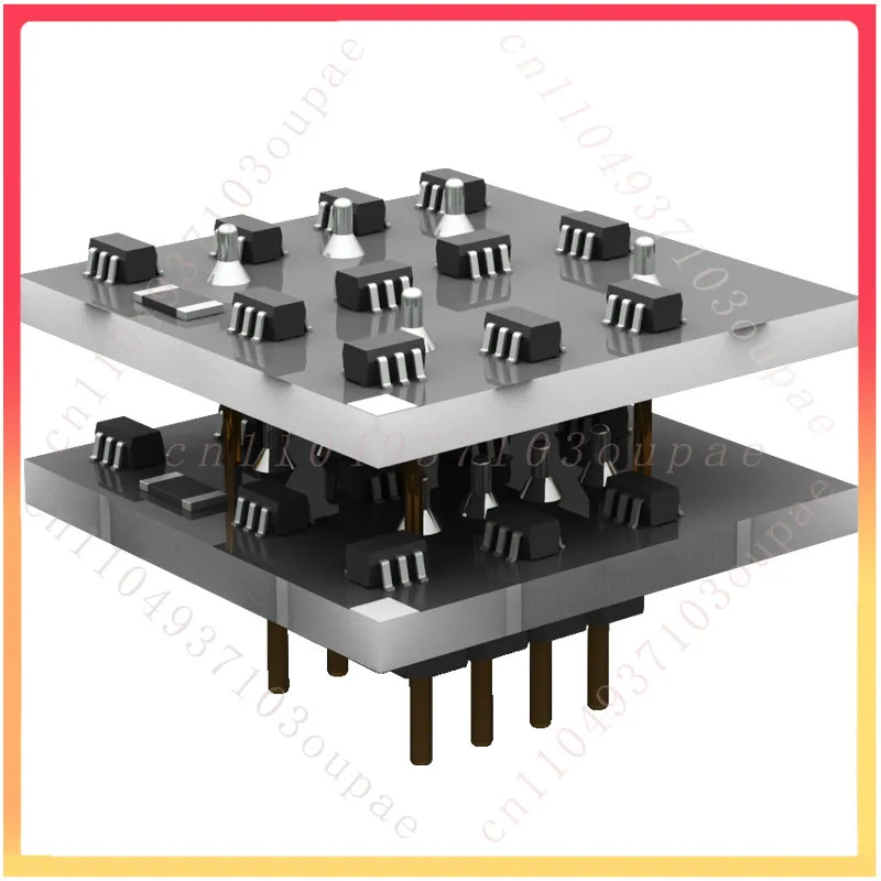 for SX45B Discrete Component Dual Operational Amplifier Chip Module Class A Elastic Music Preamplifier Effects Board 4558d 1pcs