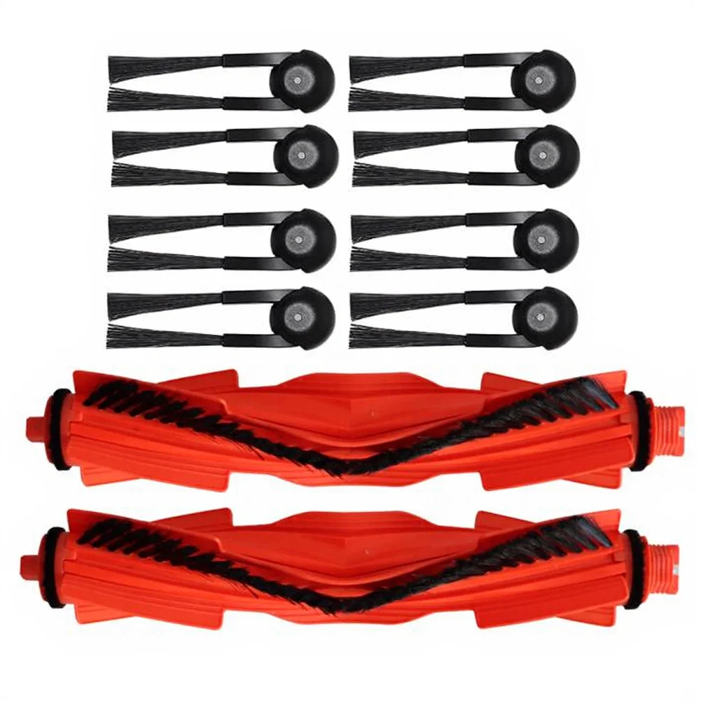 Main Brushes With Side Brushes Kit For Xiaomi H40 OV51 Vacuum Cleaner Replacement V-Shaped Brushes Premium Accessories Kit