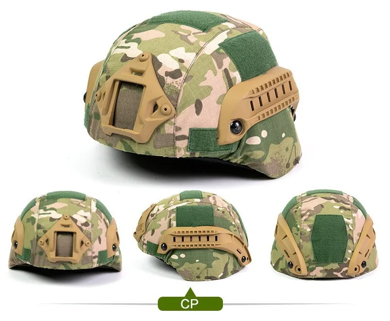 خوذات الأطفال، معدات الحماية التكتيكية لركوب الدراجات في الهواء الطلق تأتي مع ملحقات حماية ركوب السكك الحديدية متعددة الوظائف