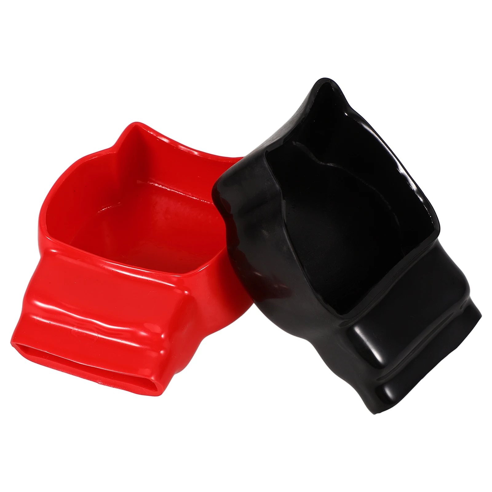 

2pcs Wire Connector Covers Terminal PP Insulation Safety Longevity Protection Kit Truck Post Car Accessories