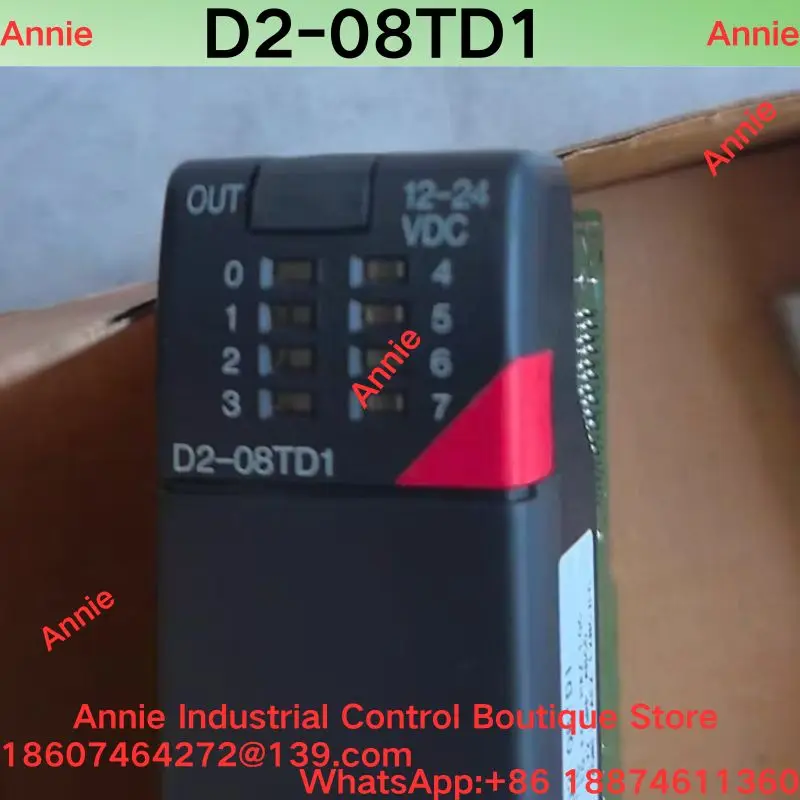 brand-new Original 8-channel transistor output module D2-08TD1