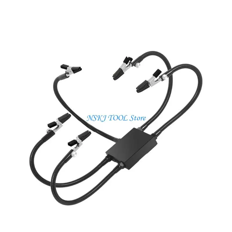 

L8RC Solid Soldering Assistant Helping Hands Gooseneck Arm For Precise Works