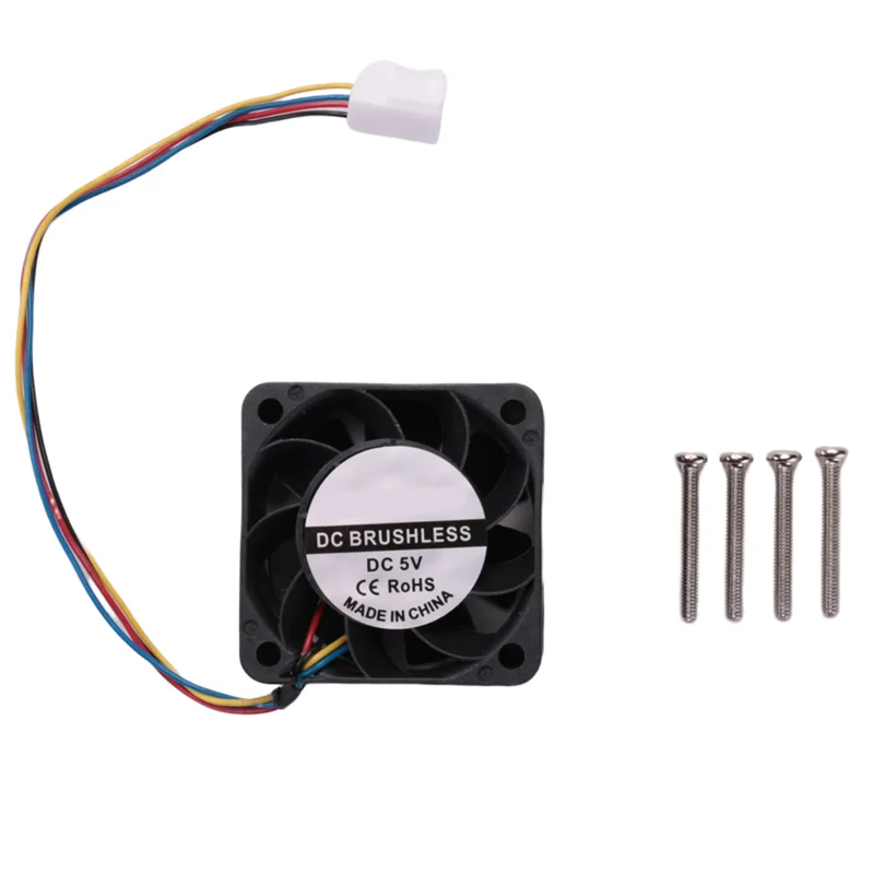 

New!For Jetson Nano Cooling Fan 5V, 4PIN Reverse-Proof,PWM Speed Adjustment, Strong Cooling Air