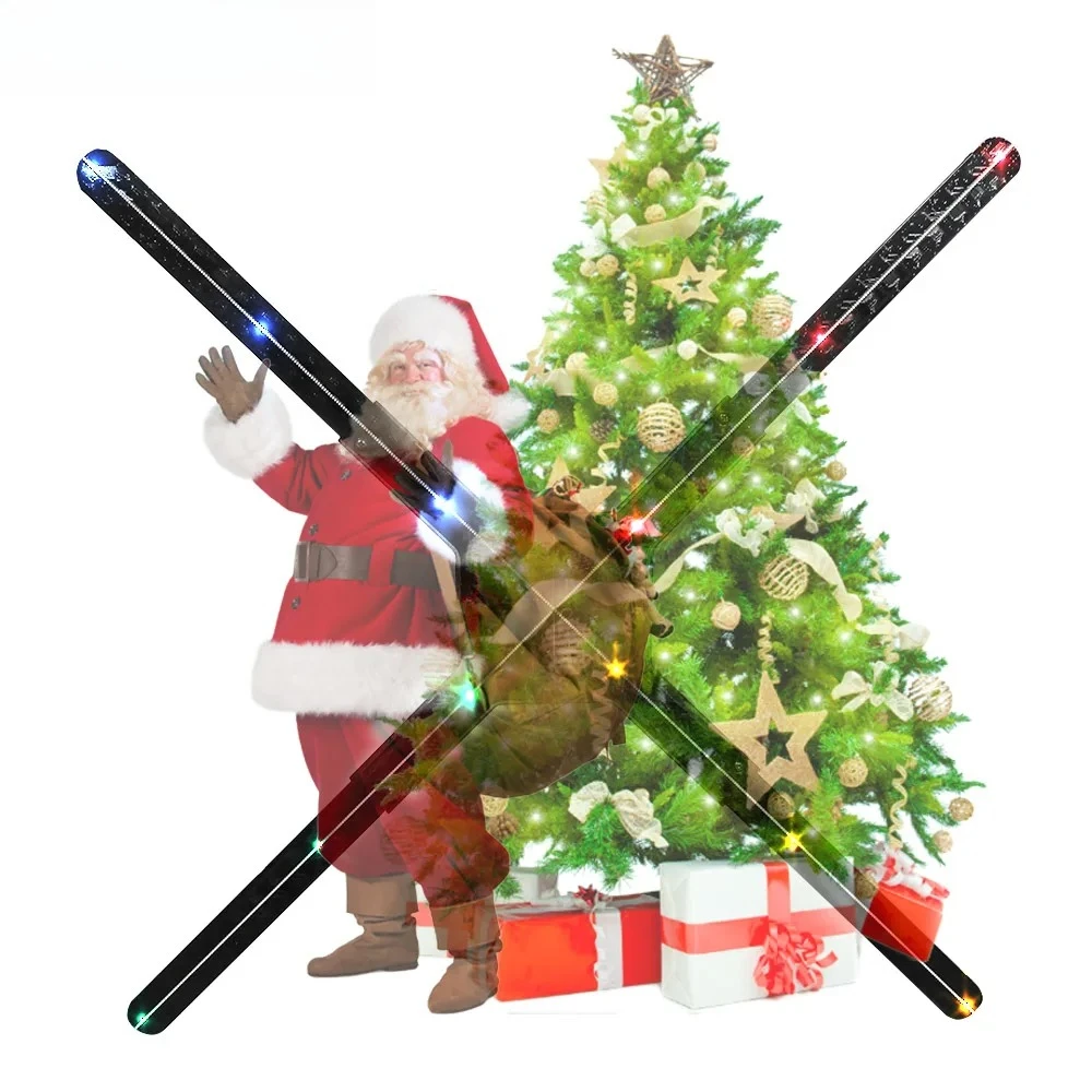 

Holograma 3D Wifi App Control Projector 4K 1080P 3D Ventilador Fan 4K Pelicula3D Proyectores Wireless Control Equipment