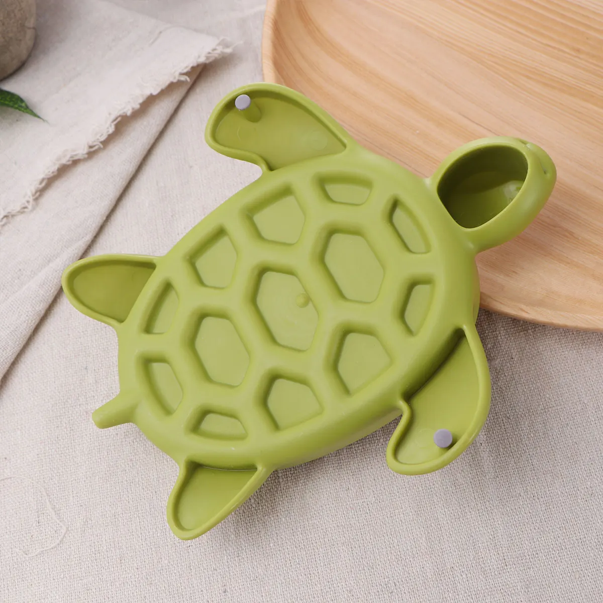 

Черепаховый дизайн, поддон для мыльницы, сливная коробка для душевой комнаты, ванной комнаты, кухни, зеленый полипропилен, долговечная мыльница