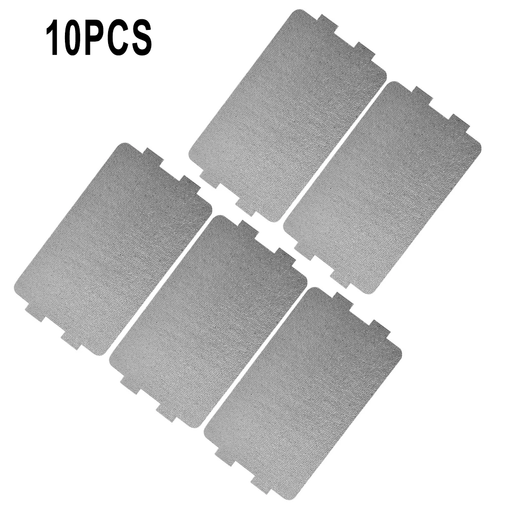 10Pcs Mica Plate Universal Microwave Oven Mica Sheet Wave Guide Waveguide Cover Sheet Plate 11.6 X 6.5cm