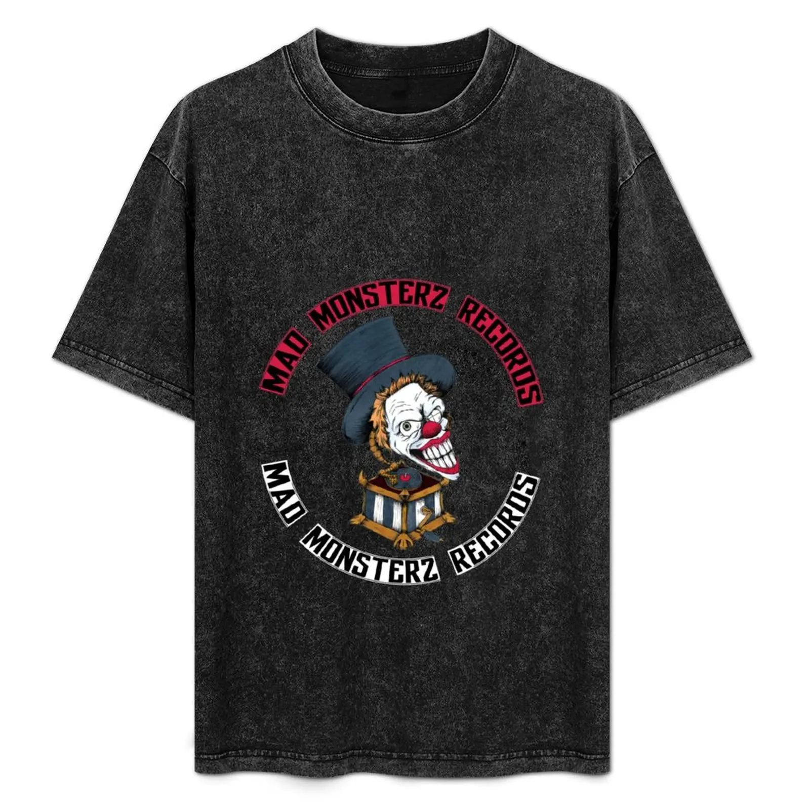 

Gramophone clown T-Shirt Casual Breathable Short Sleeve Top