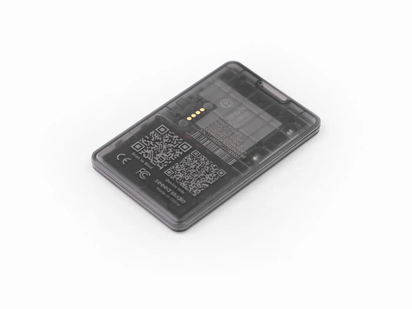 SenseCAP Card Tracker T1000-E for LoRaWAN GPS Tracking Open-Source Integrate Temp, Light, 3 - Axis Accel Sensors Bluetooth WiFi
