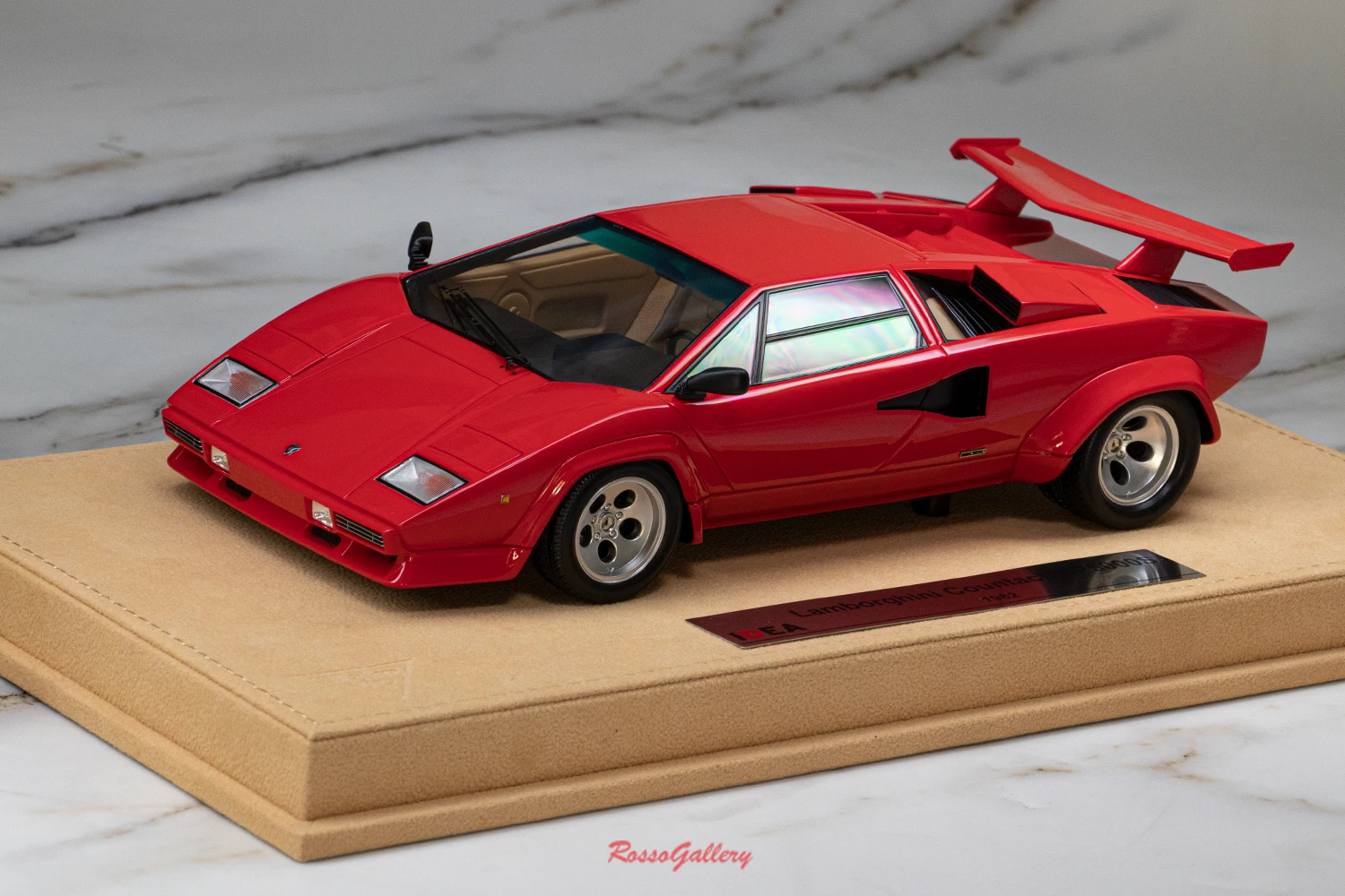 シミュレーション版樹脂金属静的車モデル,1:18のおもちゃ,ルパック5000s 1982