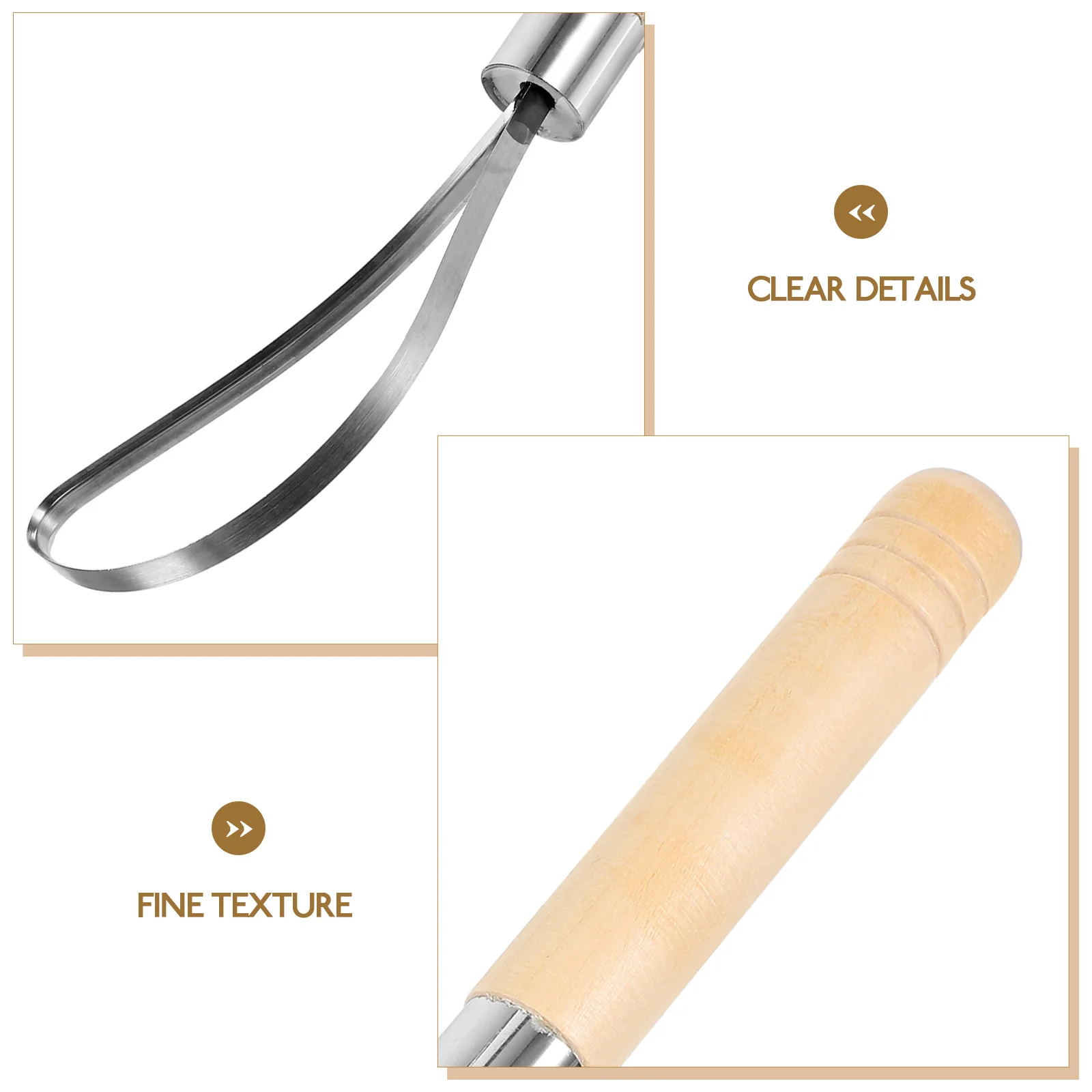 

Safe Handheld Coconut Meat Scraper Unique Design for Fresh Coconut Kitchen Tool