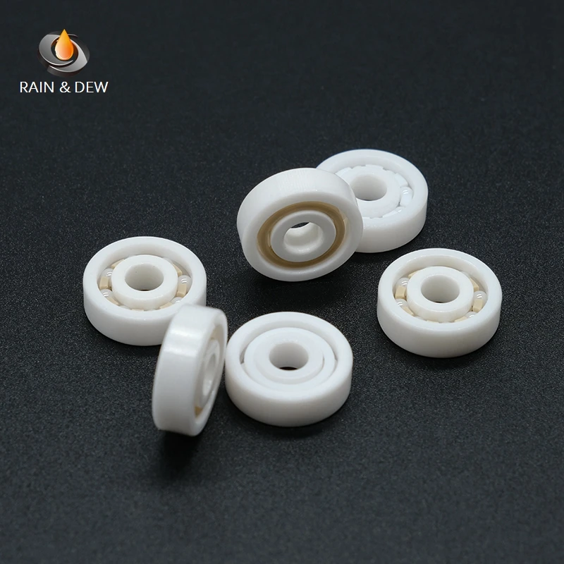 

4Pcs Full Ceramic Bearing MR625 CE 5x16x5 mm ZrO2 Material All Zirconia 625 Ceramic Ball Bearings