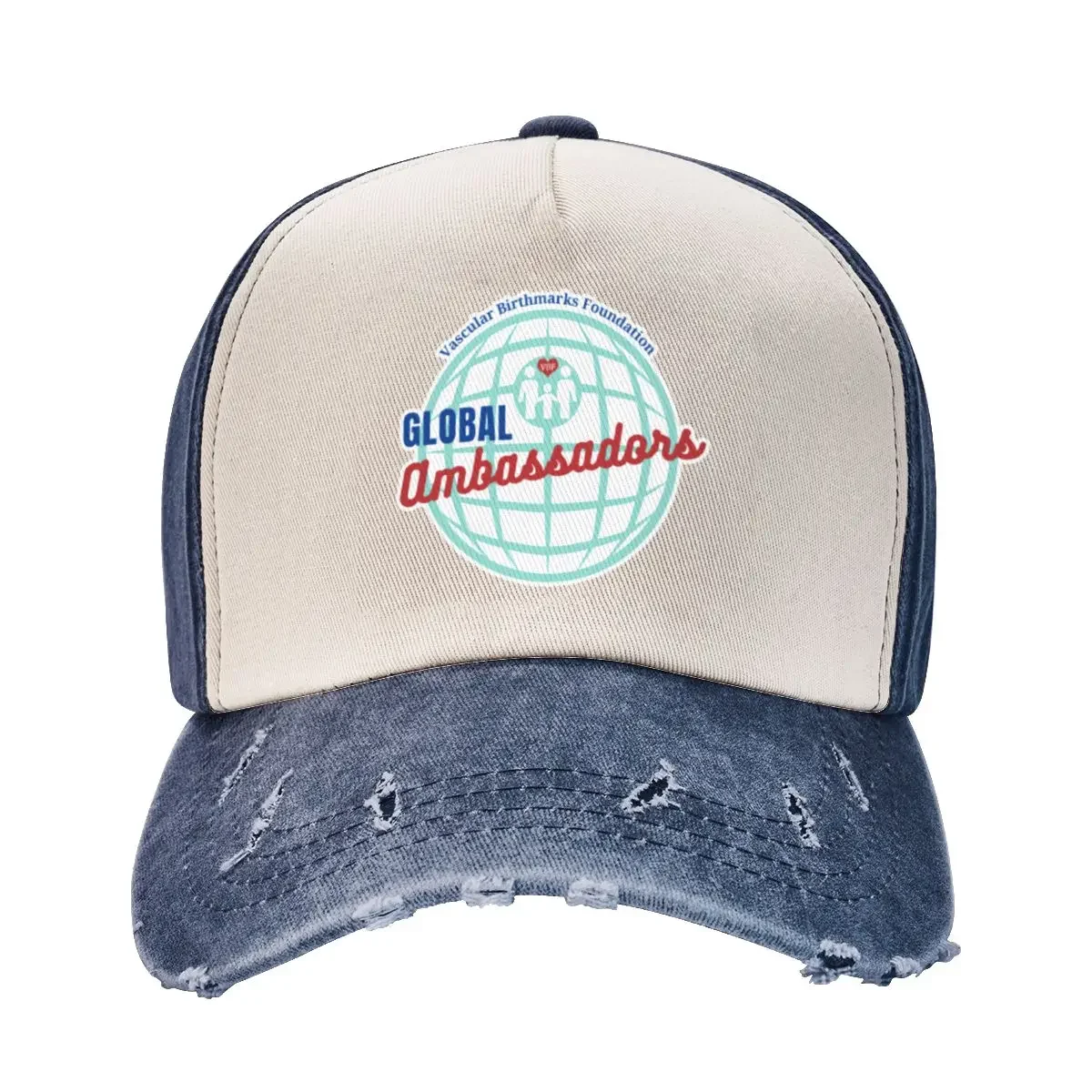 VBF Global Ambassador Logo Cowboy Hat Ball Cap Luxury Hat dad hat Man Cap Women's