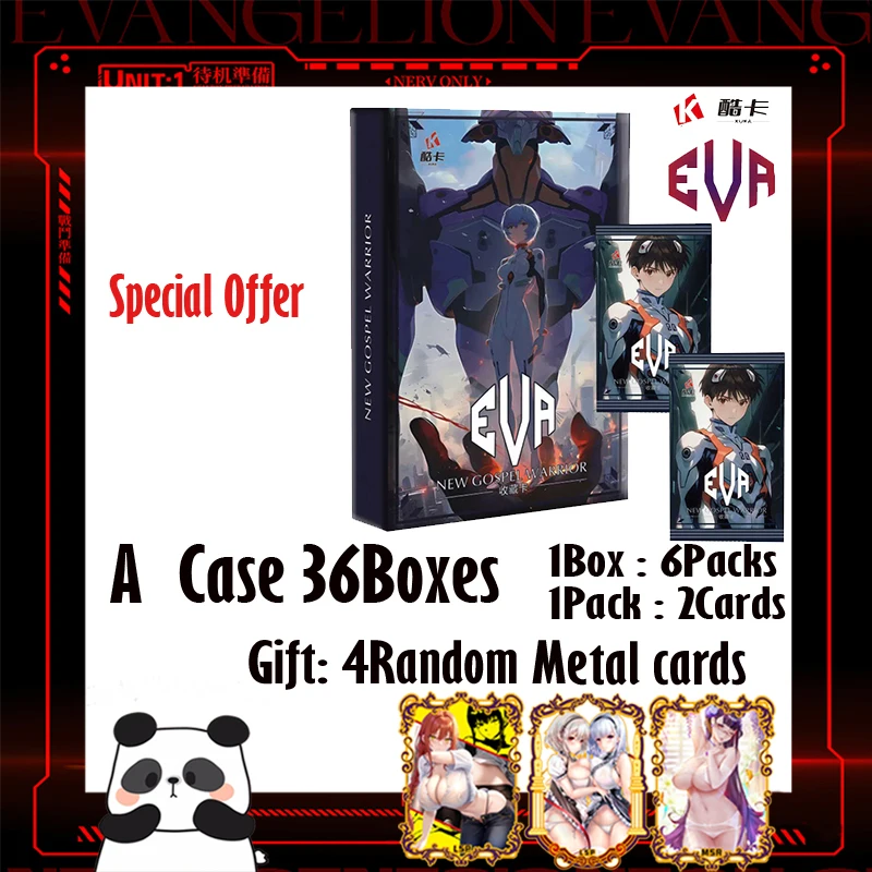 

Special Offer KUKA EVA Cards Hobby Collection Doujin Cards Booster Box Kids Toy Birthday Gifts