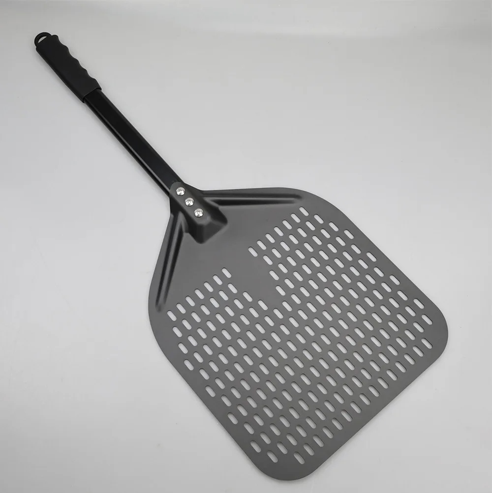 14 Inch Silver Dark Oxide Pizza Shovel Pizza Transfer Tool Kitchen Baking Tool