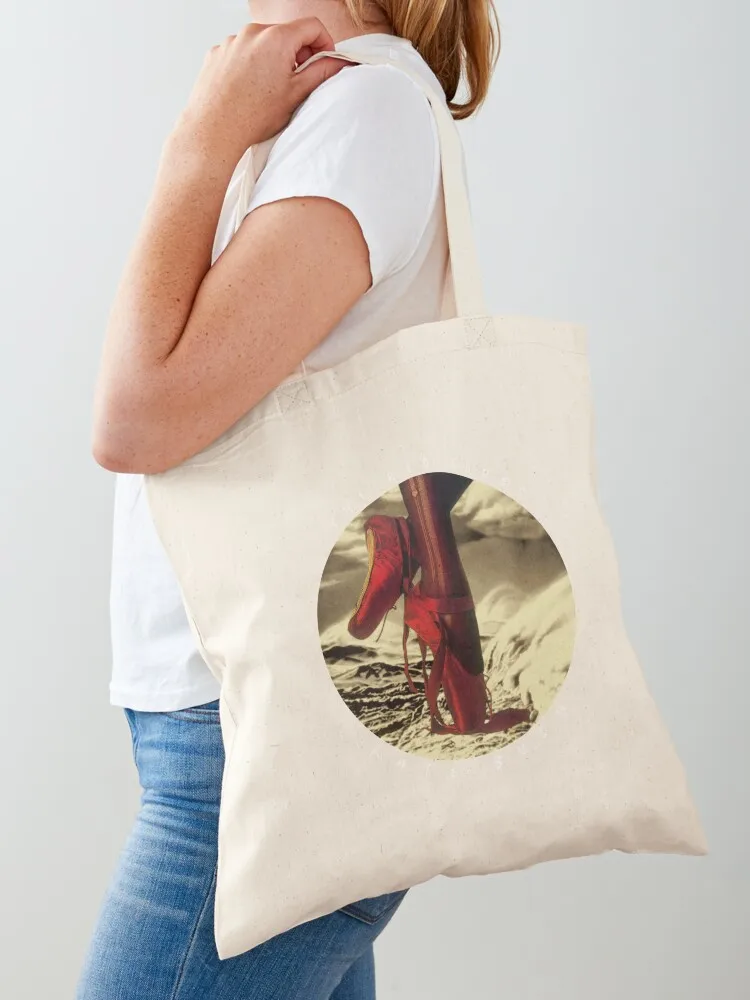 retro music comedy The Red Shoes Tote Bag female bag Candy bags shopping bag