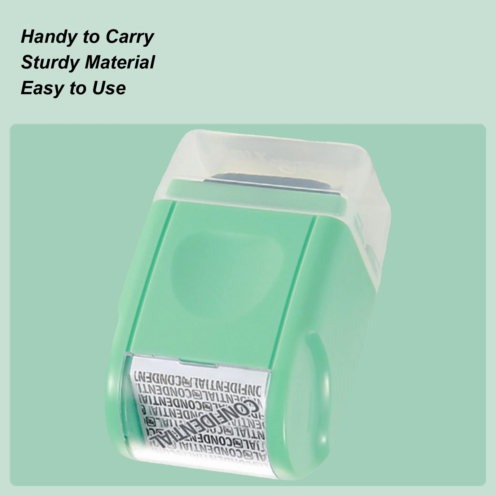 

Confidential Roller Stamp Mail Address Blocking Protector Anti-Theft Confidential Roller Stamp For Mailing Writing Documents