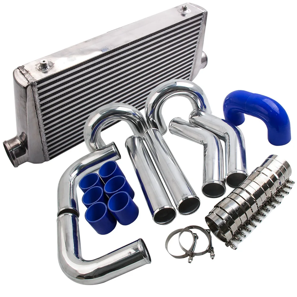 600x300x76 Intercooler Polished with 3