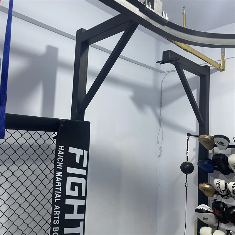

Professional Boxing Equipment Sliding Rail Punching Bag System Adjustable Boxing Punching Bag Track Rack With Pulley for Boxing