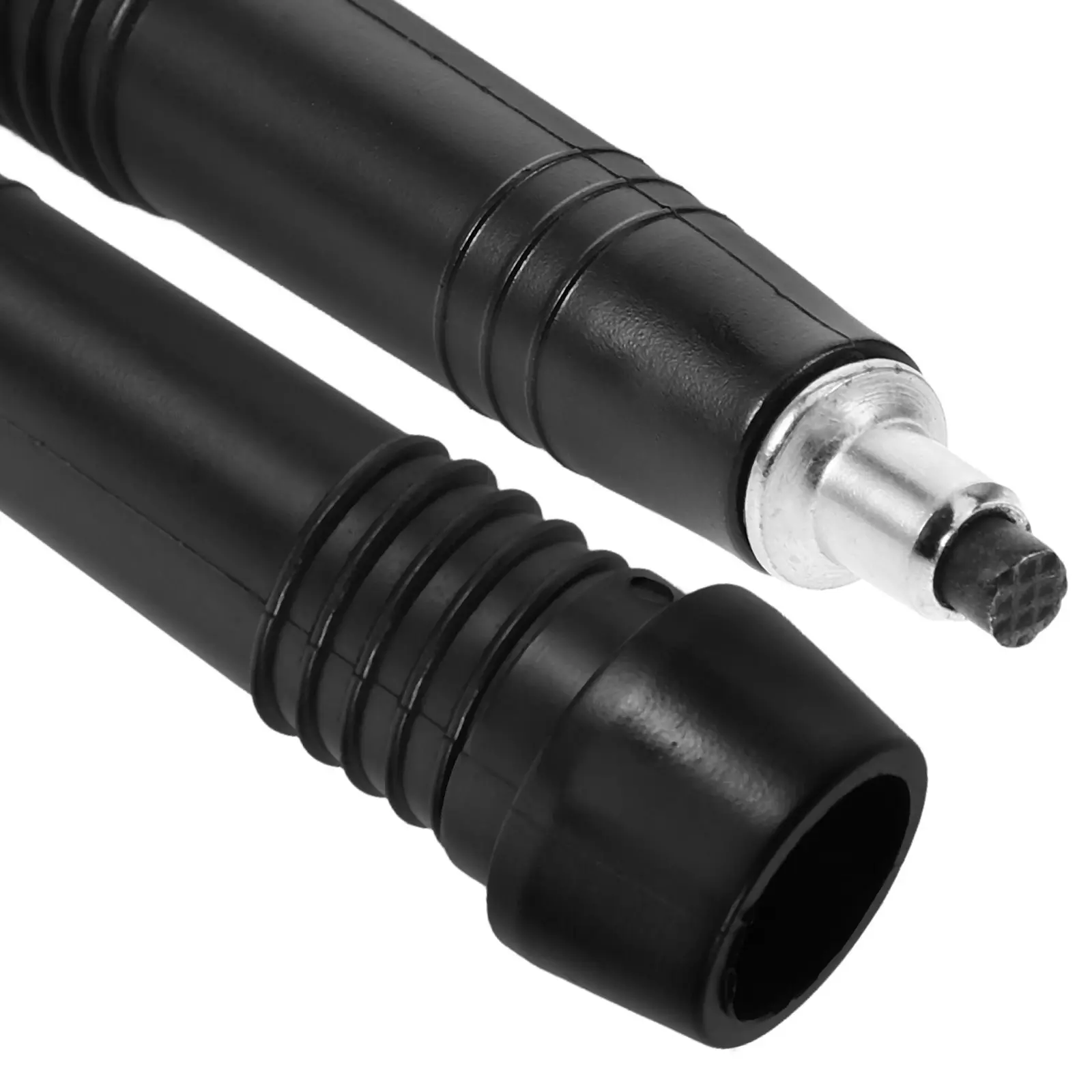 2Pcs Robust Metal Hiking Pole Tips Carbon Steel Trekking Rod Replacement Tips Walking Stick Accessories Camping Gear Supplies