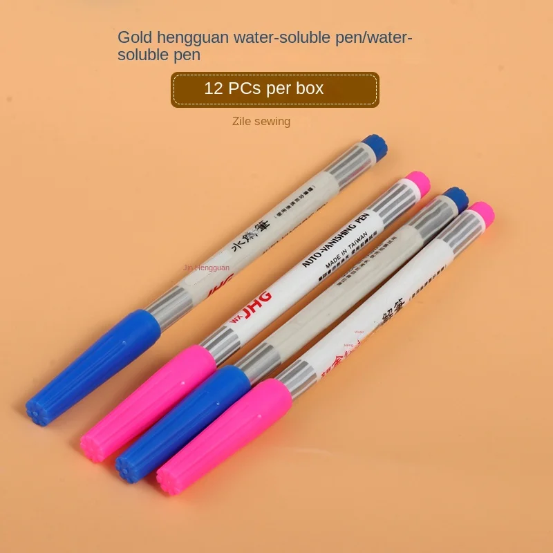 Jinhengguan Hydrolyzed Pen Product Proofing Water-Soluble Pen Water Melting Pen Water Soluble Pen Washing Automatic Color Pen