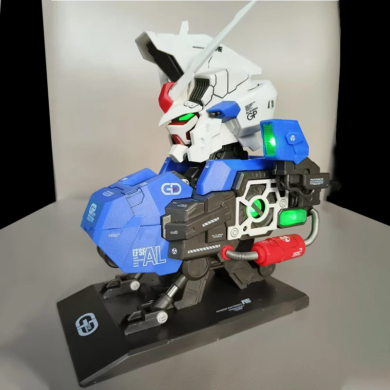 Nuevo modelo de ensamblaje de material ABS para el pecho de Avatar GP02A 1/38, decoración para coche Sour Fruit, fuente de alimentación e iluminación con interfaz Type-C