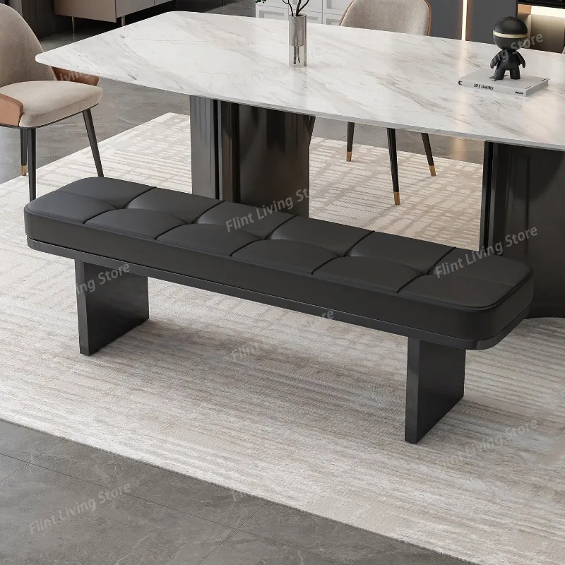 Italian Affordable Luxury Dining Stools High-end Long Household Bedroom Dining Stools Modern Designer Furniture Tabourets JT40D