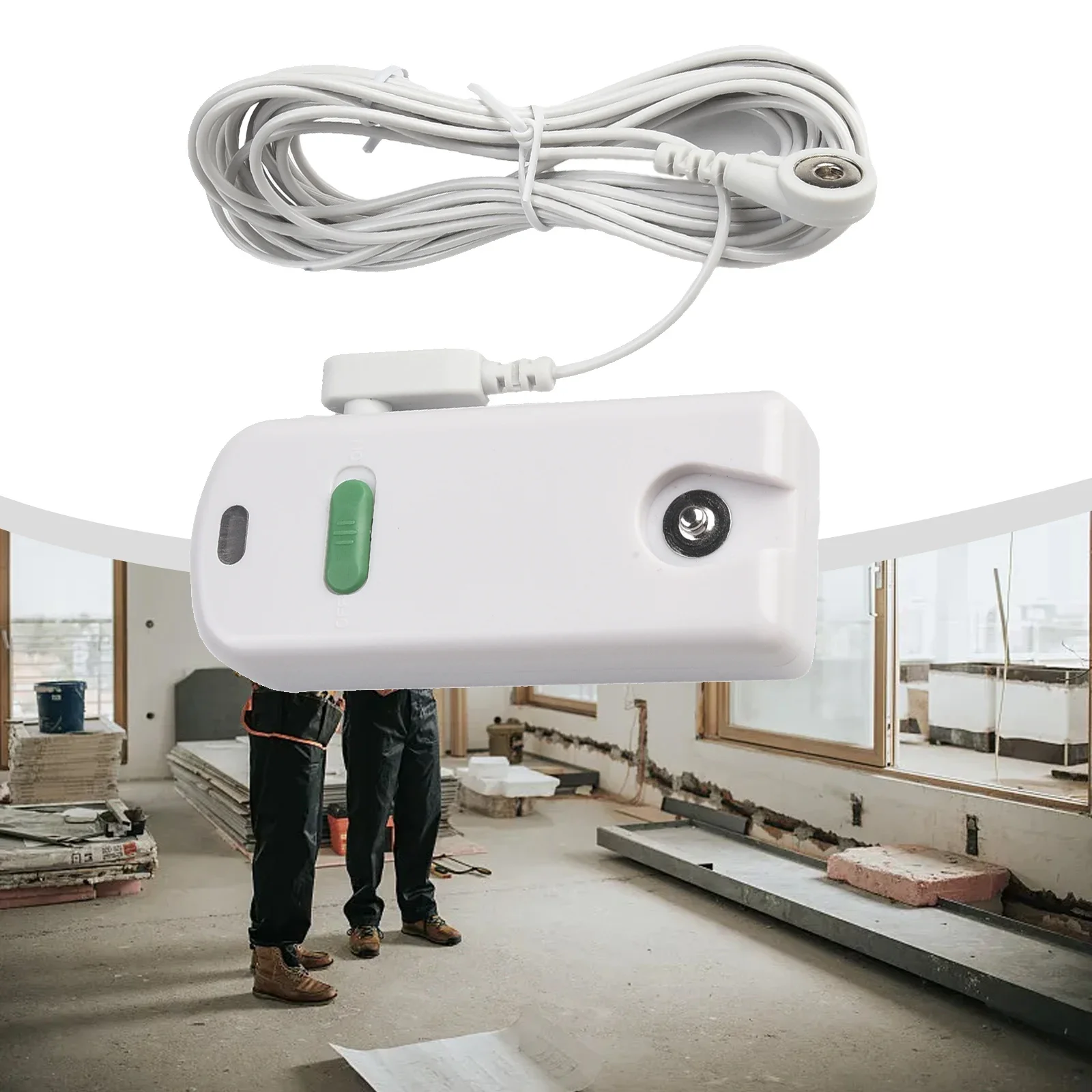 

Accurate Grounding Tester Grounding Continuity Tester 15ft Grounding Cord Battery Operated Easy To Use Portable