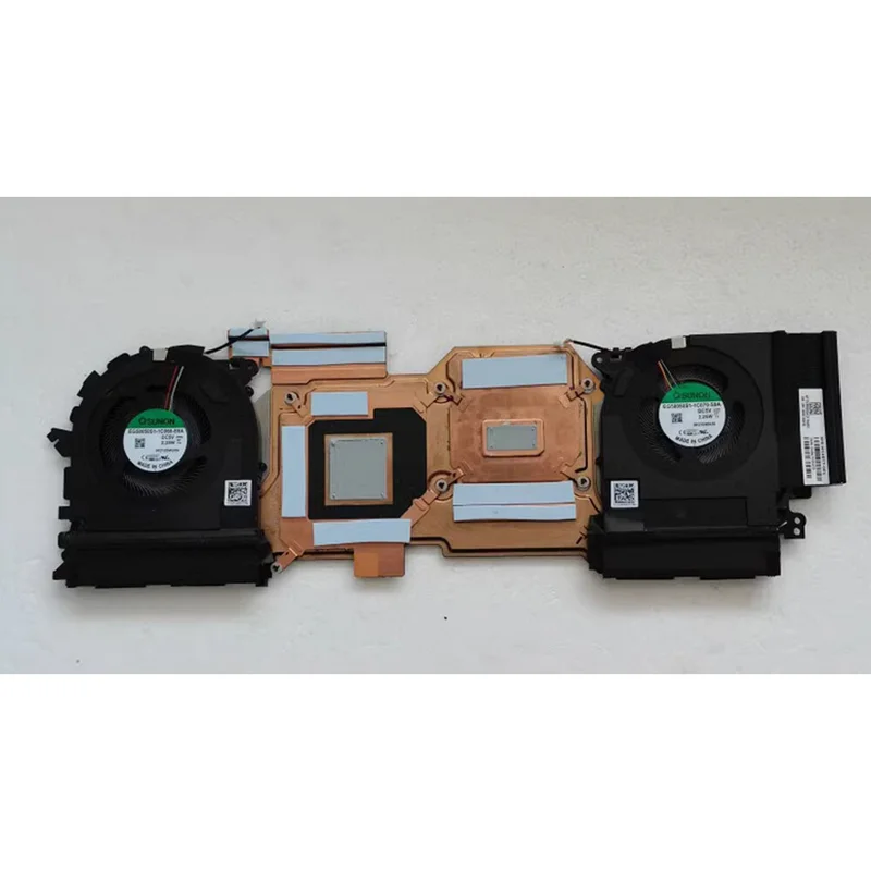 PP+  For HP ZBOOK15 studio G8 Laptop CPU GPU Cooling Fan with Heatsink M14877-001