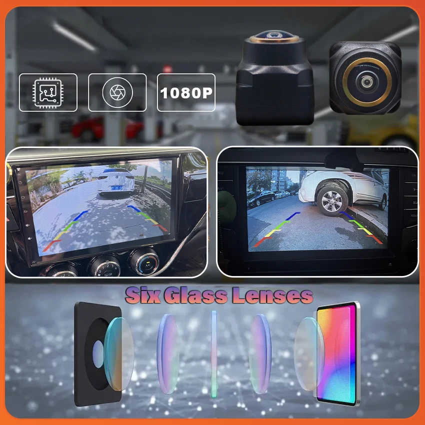 AHD سيارة الجذع مقبض الكاميرا ل Volkswagen العلبة MK3 2015 2016 2017 2018 2019 ليلة Visioin مقاوم للماء احتياطية كاميرا الرؤية الخلفية #6