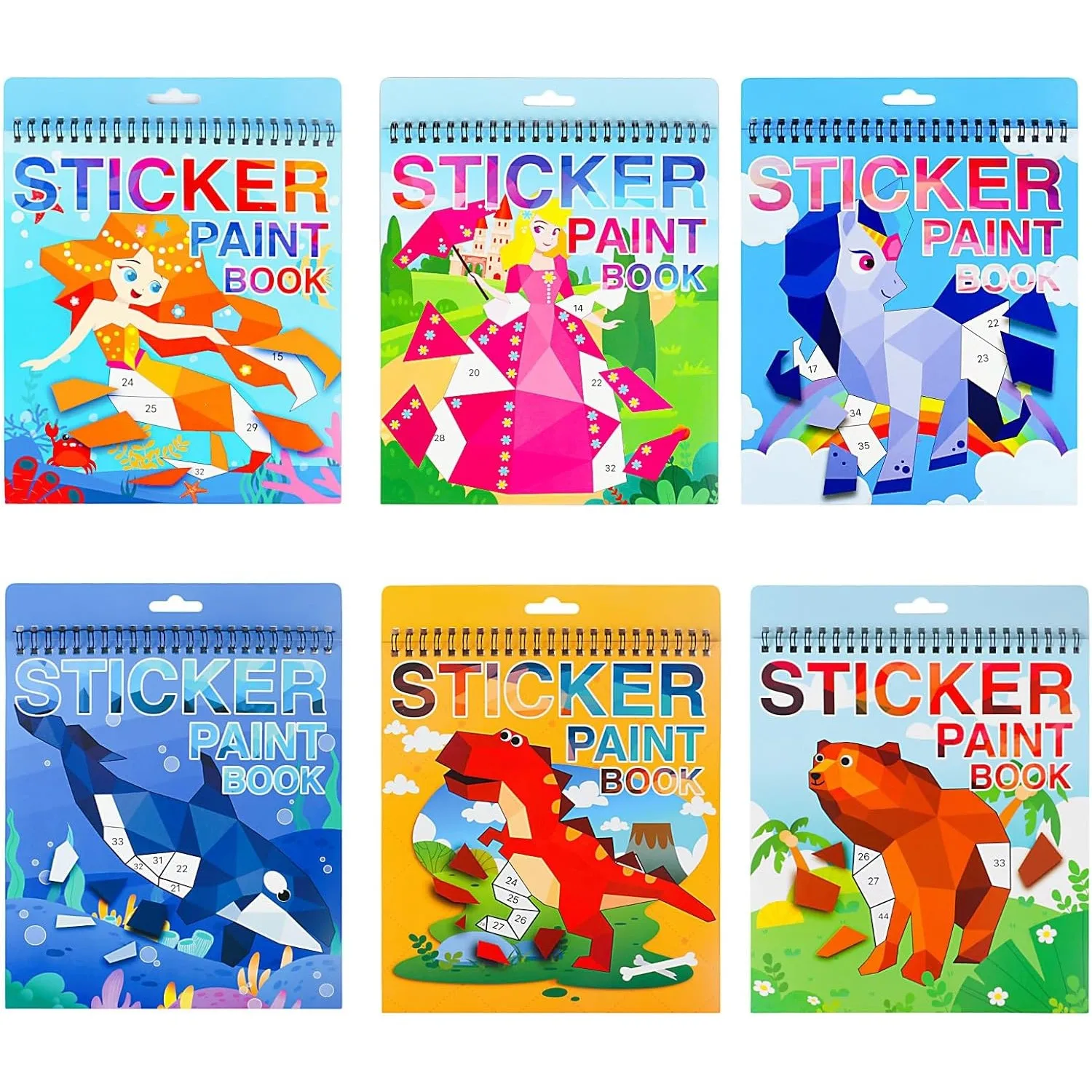 1 pz adesivo libro artigianato per bambini di età 4-8, adesivo per numero per giochi cerebrali, regali, giocattolo da viaggio