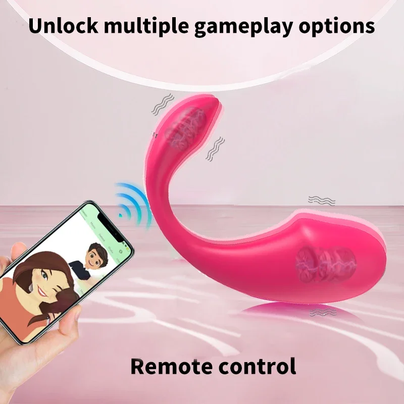 Bluetooth app remote control vibrator for women clitory stimulator Wireless G spot massager vibrating egg female adult sex toys