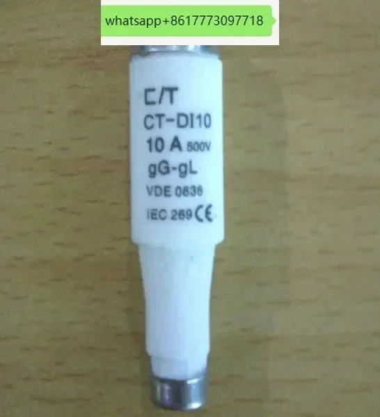 

10 шт. CT-DI10 импортные предохранители/фузжи на винтовой клемме 10A500V