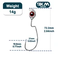 Size  14g