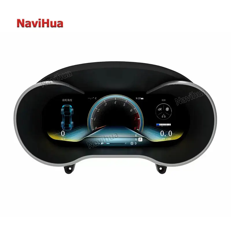 NaviHua Digital Car Instrument Panel Dashboard 10.25 Inch Car Gauges LCD Speedometer for Mercedes Benz C GLC Class 2015-2018