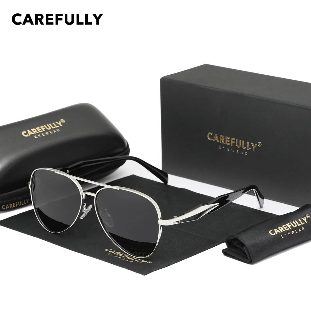 

Carefully Polarized Sunglasses Sun Glasses UV400 Anti-Glare Mirror Lens Men/Women Eye Protection Eyewear