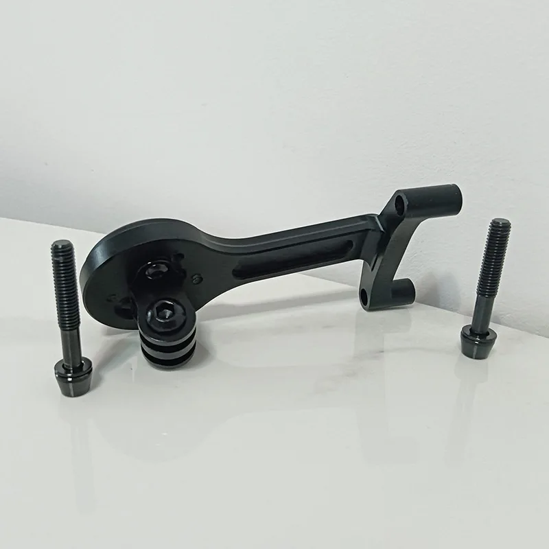 CNC Aluminum Alloy Bicycle Computer Mount，Applicable Merida REACTO FSA Vision SMR FSA-OS-185/SMR II Handlebar，Compatible Garmin