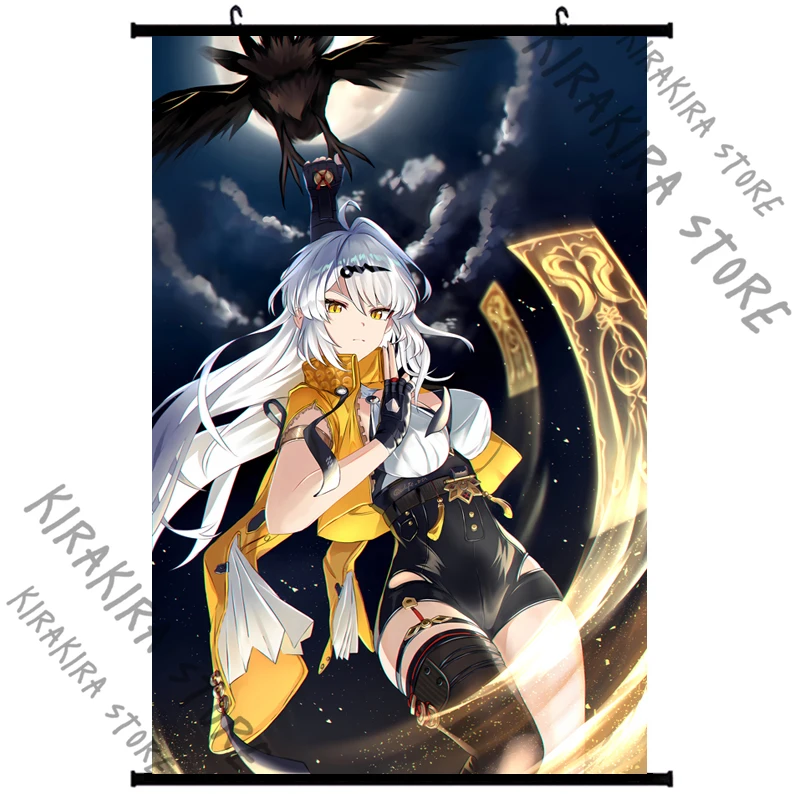 

Anime Wallpaper Yixuan Cosplay Wall Scroll Hanging Poster Zenless Zone Zero Paintings Placard Accessory Ornaments Decor
