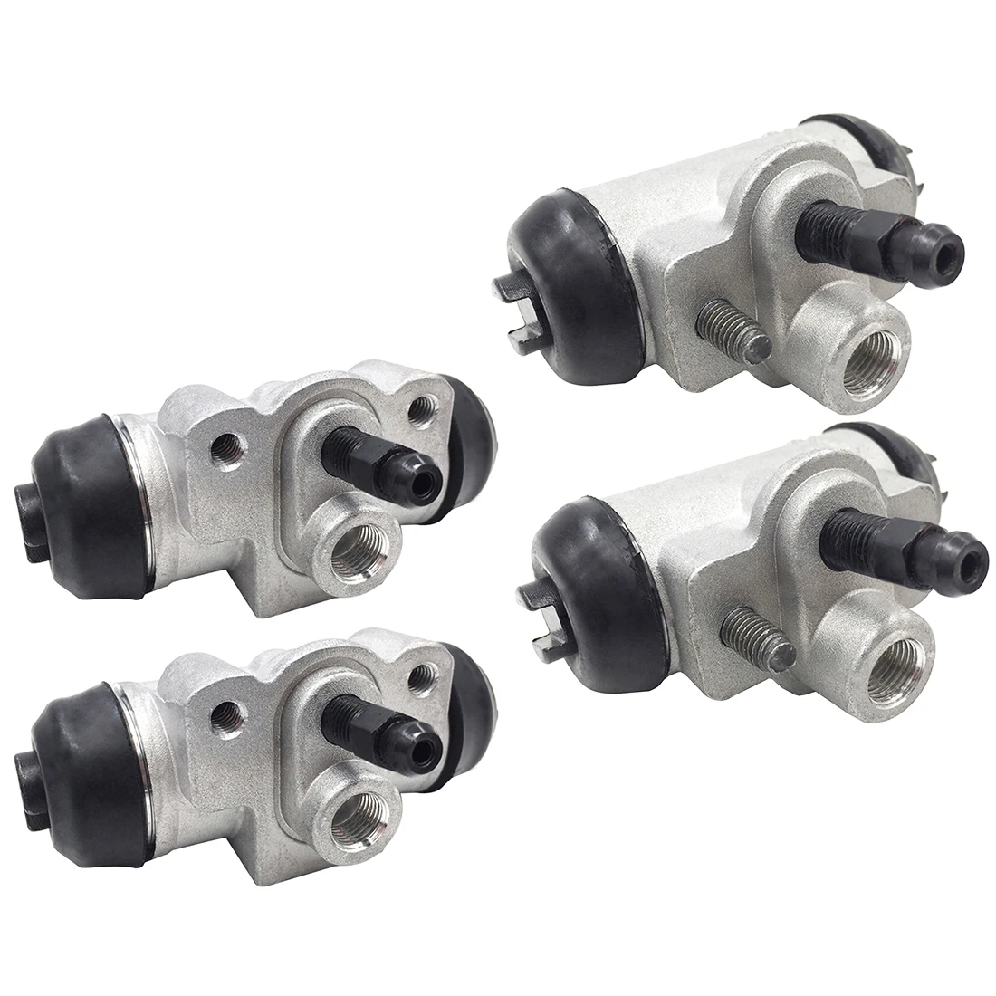 AzbuStag 4Pcs Front Rear Brake Master Cylinder for Kawasaki Mule 1993 1994 1995 1996 1997 1998 1999 2000 2001 2002 2003-2013